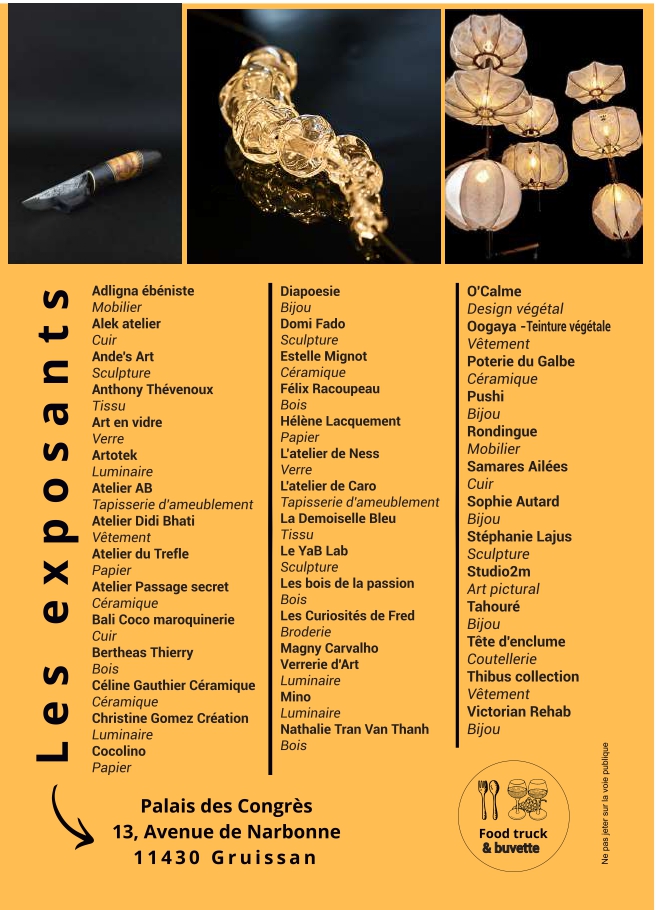 flyer salon Renc'Art 2026